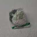 2-Pack Chenille Fuzzy Ball Hand Towels, 7.1 Inch Fuzzy Ball Hand Towels for Bathroom, Fast Drying Ball Towel with Loop Hanging Kitchen Towels for Kitchen Decor(1 White & 1 Grey)