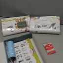 76pcs Happy Birthday Balloon Banner, Silver Balloons Letters, Personalized 16" Mylar Foil Birthday Decorations includes 2 Sets A- Z, 1 set Number 0-9 and "HAPPY BIRTHDAY" letters (with Balloon Pump)