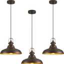 Oil Rubbed Bronze Pendant Light Modern Pendant Lights for Kitchen Island Hanging Lighting Fixture Over Sink for Dinning Room Bedroom Hallway,3 Packs