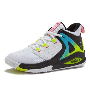 AND1 Girls & Boys Basketball Shoes Kids, Boys High Top Sneakers, Youth Basketball Boys Shoes, Size 5 Kids