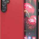 Crave for Samsung Galaxy A55 Case, Shockproof Protection Dual Layer Case for Galaxy A55 (6.6 inch) - Red