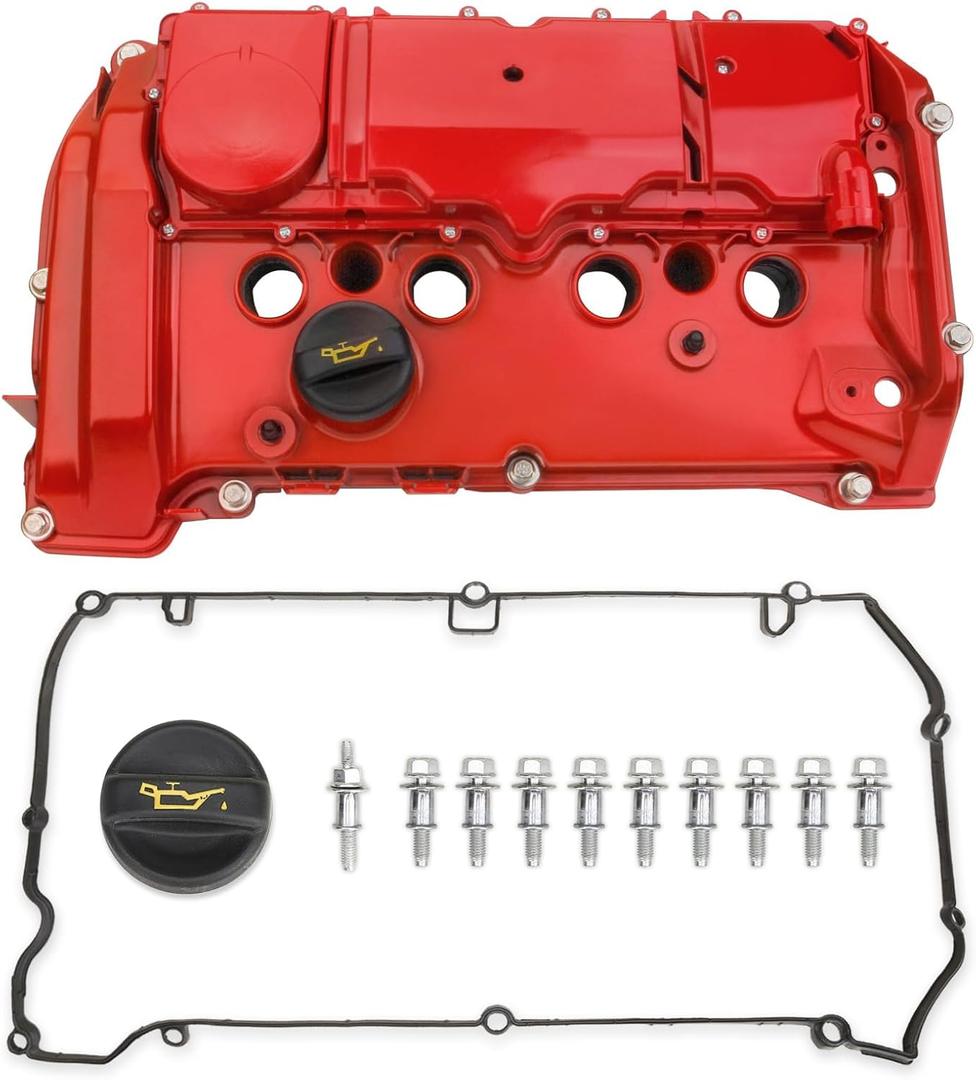 Upgrade Aluminum Valve Cover Compatible With Mini Cooper S JWC R56 R57 R58 R59 R60 R61 N18 Engine 2011-2016 Replace 11127646552