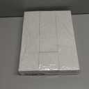 WRINGKIT 24 Pack White Cardboard Jewelry Gift Boxes Bulk, Square Jewelry Gift Boxes 3.5x3.5x1.2 Inch, Jewelries Packing Box with Lids Foam Cushion for Necklace Earring Bracelet Ring Display Storage