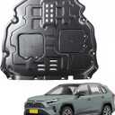 Front Engine Splash Shield Fit for 2019-2024 2025 Toyota RAV4, Direct Replacement Engine Splash Guard,Engine Guard for Underbody Protection