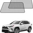 Car Window Shades for Toyota RAV4(2019-2025), 2-Pack Rear Window Sun Shades for Baby  Breathable Mesh, UV & Heat Blocker, Privacy Protection for Camping, Travel, Sleep & Nursing