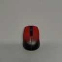 RAPIQUE Bluetooth Wireless Mouse - (BT1/BT2+USB) Tri-Mode High Performance, Rechargeable, Multi-Device Compatible with PC/Laptop/Computer/MacBook/iPad Air Pro (Red Gradient)