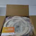 KIKCOIN Ceramic Cookware Set, 20 Pack Nonstick Pots and Pans Set with Detachable Handles, Healthy Frying Pans, Induction Dishwasher Oven Safe Kitchen Set, PFAS PFOA & PTFE Free (20 Pack, Beige with Taupe)