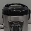AROMA Digital Rice Cooker, 4-Cup (Uncooked) / 8-Cup (Cooked), Steamer, Grain Cooker, Multicooker, 2 Qt, Stainless Steel Exterior, ARC-914SBD