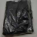 London Fog Black Large HOODED TRENCH COAT WITH WAIST BELT