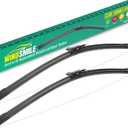 22" 20" Windshield Wiper Blades Replacement for Lincoln MKZ 2013-2020 / Ford Mustang 2010-2023 Original Factory Quality Front Wipers Blade Set for My Car - (Pack of 2)