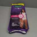 Depend Night Defense Adult Diapers, Incontinence & Postpartum Bladder Leak Underwear for Women, Disposable, Overnight, Medium, Blush, 22 Count