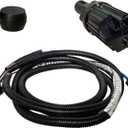 4WD Actuator Kit Compatible with Chevrolet & GMC Blazer, Tahoe, Yukon, K1500/2500/3500 (1988-1996) - Direct Replacement for OEM 600-490, Thermal Actuator & 4WD Harness 26060073, 88959465