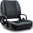 Universal Forklift Seat,Tractor Seat with Adjustable Back,Safety Belt and Operator Position Switch,Excavator Skid Loader Backhoe Dozer Telehandler