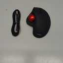 Nulea M501 Wireless Trackball Mouse, Rechargeable Ergonomic, Easy Thumb Control, Precise & Smooth Tracking, 3 Device Connection (Bluetooth or USB Receiver), Compatible for PC, Laptop, Mac, Windows.