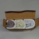 3-Pack Organic Baby Swaddle Sleep Sacks - Swaddles for Newborns, Infant 0-3 Months, Baby Girls, Boys, Soft & Snug Newborn Sleep Sack, Nursery Swaddling Blankets (Ripple, OS)