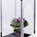 RESTCLOUD 30" Large Monarch Butterfly Habitat Cage, Outdoor Insect Mesh Cage Terrarium 16.5" x 16.5" x 30"