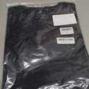 VPG Plain Tshirts for Men, Short Sleeve Crew Neck Cotton T Shirts Fitted Casual Tee Shirt (Black)