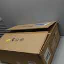 31.5'' 8-Light Farmhouse Chandelier for Dining Room Vintage Rustic White Wood Pendant Light Fixtures Globe Hanging Ceiling Lighting for Hallway Entry