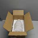 4 Pack Clear & Frosted Glass Lamp Shade Replacement with 1.6"(41MM) Fitter Opening for Ceiling Fan Light Kit Wall Sconce Pendant Light Fixture