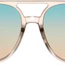 Jectieey Polarized Aviator Sunglasses for Womens Men Trendy 2024 Square Classic 70s Sun Glasses TR90, XS