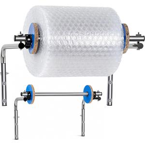 Bubble Wrap Roll Dispenser, Wall Mount Roll Holder for Packing, medium