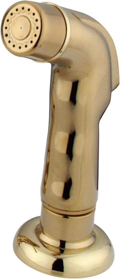 Kingston Brass Gourmetier KBS792SP Kitchen Faucet Sprayer, Polished Brass
