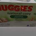 Huggies Natural Care Sensitive Baby Wipes, Unscented, Hypoallergenic, 99% Purified Water, 15 Flip-Top Packs (960 Wipes Total)