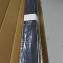 Niche Blinds Cordless Blackout Roller Shades with Valance, Black, 34" Wx72 H