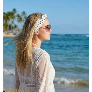 1-Pack Women's Sequin Wide Headband, Cross Braided Fashion Hairbands, Shiny Sequined High Elastic Headbands, Suitable for Girls' Headwear Accessories (Sequin white, One Size)