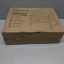 Spill Proof Tilted Elevated Dog Bowls for Large Breed, 15 Tall Raised Dog Bowl with Stand, Stainless Steel Dog Food Bowl & Water Bowl Set for Indoor & Outdoor Use, Easy Clean Large Dog Bowl Dog Dish