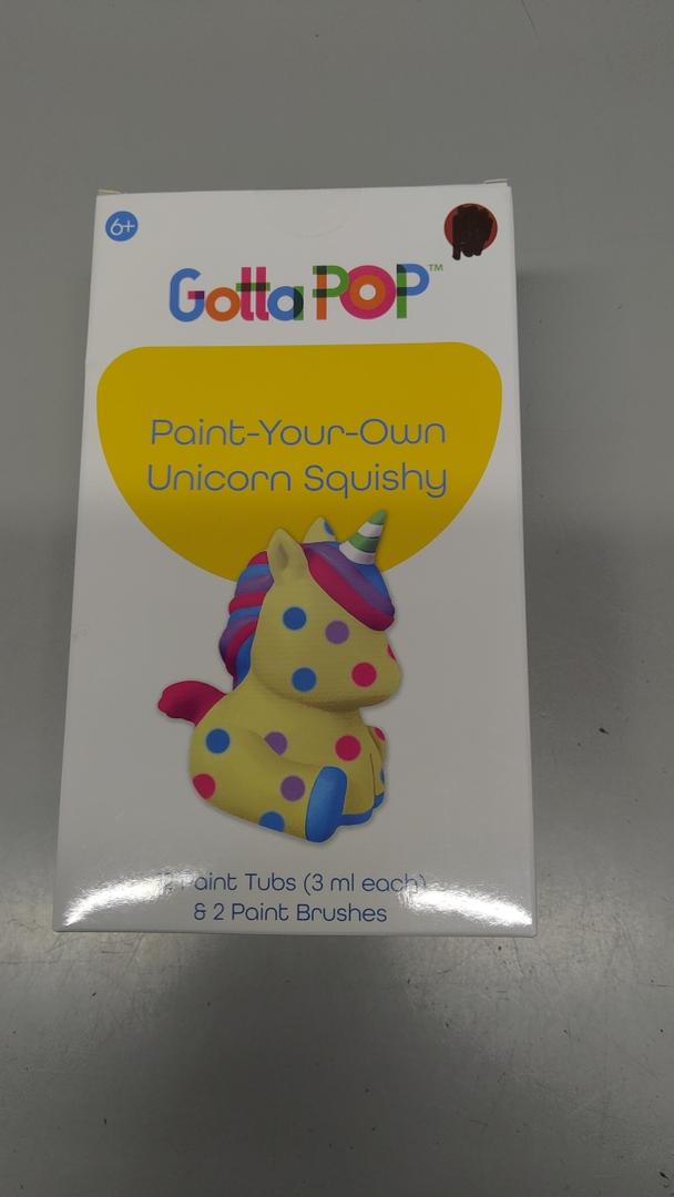 Gotta Pop Paint Your Own Squishy Unicorn