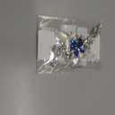 Olbye Wedding Hair Comb Blue Rhinestone Bridal Hair Accessories for Bride and Bridesmaids Wedding Hair Piece Silver