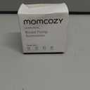 Momcozy Flange Insert 15/17/19/21mm Compatible with 24mm Flange/Shield of Most Pumps, Insert for Breast Pump Replacement Accessories, 4PCS (Transparent)