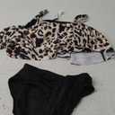 Arshiner Girls Swimsuit Two Pieces Bikini Set Ruffle Bathing Suits Flounced Tankini Swimwear (11-12 Years, Pat8)