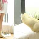 2 Pairs Women's Novelty Glitter Ankle Socks Casual Ladies Bright Retro Sox Piles Sock (Gold)