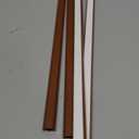 ZhiYo Wire Covers for 2 Cords, Wire Hider on Wall Mounted, 68in Cord Cover Kit, Cable Cover Paintable, Cable Concealer for Extension Cord, Ethernet Cable, Speaker Wire Hider, Brown W0.7in H0.4in (Medium)