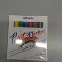 Paint Markers 8 Pack, Permanent paint markers Oil-Based Paint Pens With Medium Tips, Fast Drying and Waterproof. Suitable for Metal, Rock, Wood, Fabric, Plastic, Canvas, Mugs, Stone, Glass