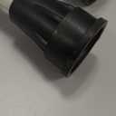 PEPE Mobility - Forearm Crutches for Adults (x2 Units, Open Cuff), Adjustable, Aluminum, Walking - Made in Europe (Black)