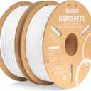 ELEGOO Rapid PETG Filament 1.75mm White 2KG, High Speed 30-600mm/s 3D Printer Filament Dimensional Accuracy +/- 0.02 mm, 1kg Cardboard Spool(2.2lbs) Fits for Most FDM 3D Printers