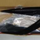 Car front bumper grille decorative frames on both sides Compatible with Mazda MX-5 NC Miata 2016-2023 Front Bumper Side Air Inlet Vent Cover Trim 2PCS Accessories (Piano Black)