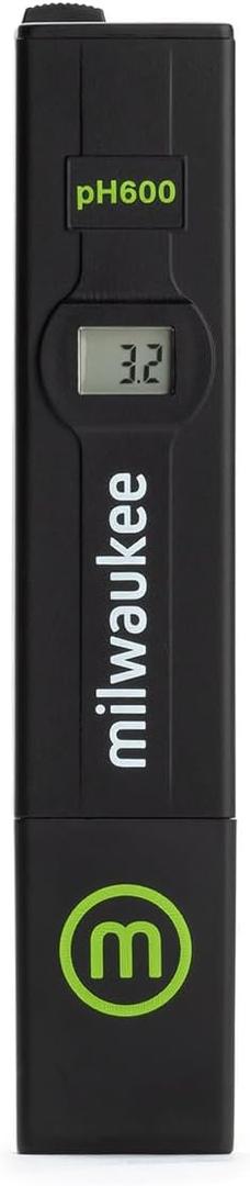 Milwaukee Instruments pH 600 pH Tester With 1 Point Manual Calibration