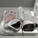 Cold Press Juicer, 5.8" Wide Feed Chute Juice Extractor Machine with 400W, High Juice Yield, Slow Masticating Juicer for Whole Vegetables & Fruits, Grey