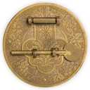 Hardware Philosophy "Longevity Brass Plate Chest Box Latch Decorative Hardware 3.4"