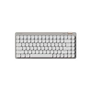 Flow Lite 84 Keys Low Profile Mechanical Keyboard, 75% Swappable Rechargeable Wireless Keyboard with 2.4G Receiver, Bluetooth and Wired Connection for Windows, Mac/Spector Linear Switches (Marble)