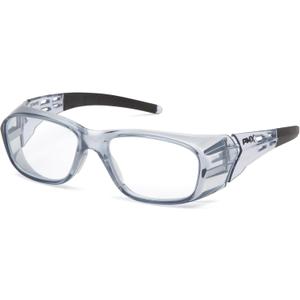 Pyramex Safety Emerge Plus Readers Safety Glasses, 2.5 Diopters, Clear Full Reader Lens (SG9810R25)