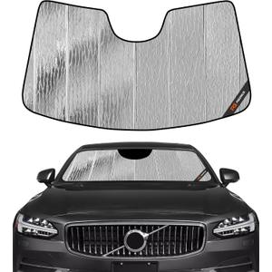 Pigenius Windshield Sun Shade for Volvo S90 2017-2025, V90 2018-2021, V90 Cross Country 2017-2025 - AstraGuard