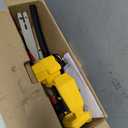 Mini Chainsaw Cordless for Dewalt 20V MAX Battery,8-Inch and 6-Inch 2-IN-1 Brushless Chainsaw with 750W Brushless Chain saw - 24.6FT/S Cutting, 4000RPM, for Wood Cutting(Battery Not Included) (Yellow)