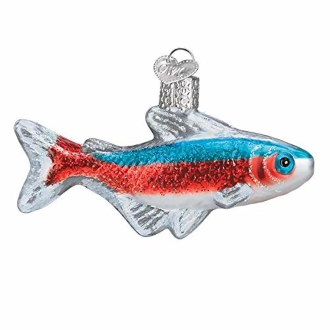 Old World Christmas Ornament, Multi Tetra Fish