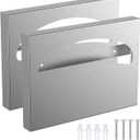 2 Pcs Toilet Seat Cover Dispenser, Toilet Seats Dispenser, Toilet Seats Cover Dispenser Wall Mount, Stainless Toilet Seats Cover Dispenser, Toilet Seat Cover Dispenser for Bathroom and Restroom