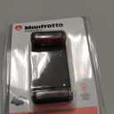 Manfrotto MCLAMP, Universal Smartphone Clamp with Thread Connections, for iPhone with or without Case, Foldable, Compact Size, Vlogging, Black